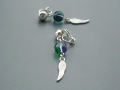 Ve fialové krajce - náhrdelník