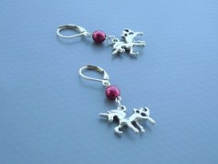 Ve fialové krajce - náhrdelník