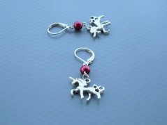 Ve fialové krajce - náhrdelník