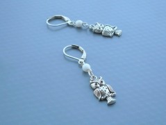 Ve fialové krajce - náhrdelník