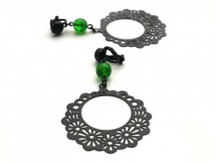 Ve fialové krajce - náhrdelník