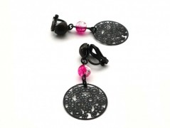 Ve fialové krajce - náhrdelník