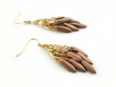 Ve fialové krajce - náhrdelník