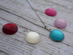 Ve fialové krajce - náhrdelník