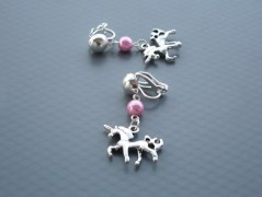 Ve fialové krajce - náhrdelník