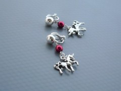 Ve fialové krajce - náhrdelník