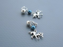 Ve fialové krajce - náhrdelník