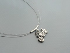 Ve fialové krajce - náhrdelník