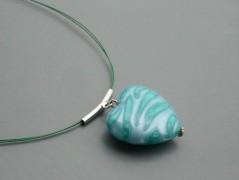 Ve fialové krajce - náhrdelník