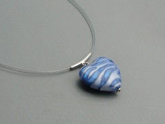 Ve fialové krajce - náhrdelník