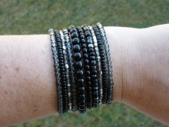 Ve fialové krajce - náhrdelník