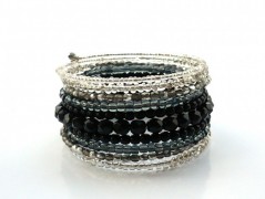 Ve fialové krajce - náhrdelník