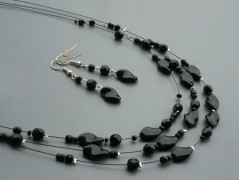 Ve fialové krajce - náhrdelník