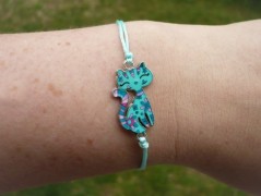 Ve fialové krajce - náhrdelník