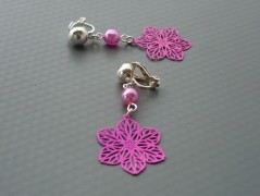 Ve fialové krajce - náhrdelník