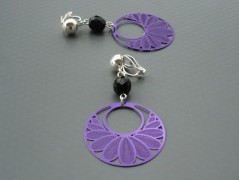 Ve fialové krajce - náhrdelník