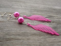 Ve fialové krajce - náhrdelník