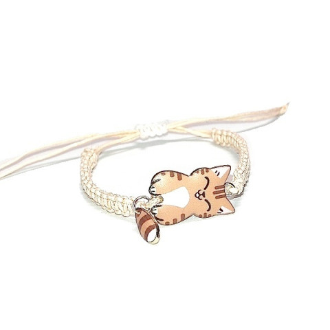 Náramek pro štěstí - Micinka 