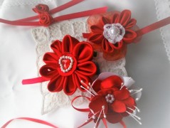 Saténové kvety