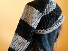 Pletená čepice neonově žlutá