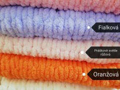 Pletená mega dlouhá čepice pruhy