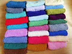 Pletená mega dlouhá čepice pruhy