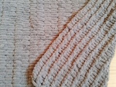 Pletená mega dlouhá čepice pruhy