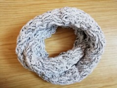 Pletená mega dlouhá čepice pruhy