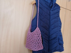 Pletená mega dlouhá čepice pruhy