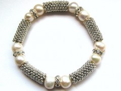 Limetkově stříbrné spirálky