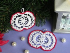 Háčkovaná velká šiška s kraječkou