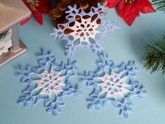 Háčkovaná velká šiška s kraječkou