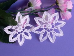 Háčkovaná velká šiška s kraječkou