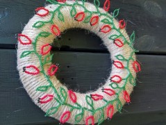 vajičko - závěs z korálků