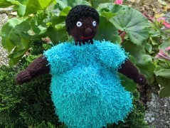 vajičko - závěs z korálků