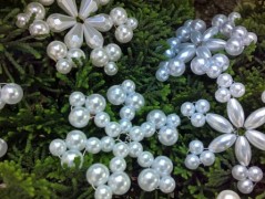 vajičko - závěs z korálků