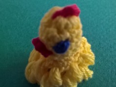 vajičko - závěs z korálků