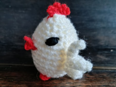 vajičko - závěs z korálků