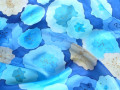 Hedvábný šátek Royal Blue.
