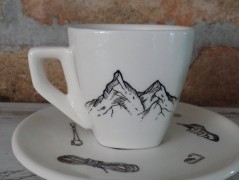 Espresso šálka Bike Pulz