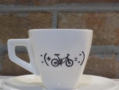 Espresso šálka Bike Pulz