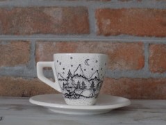 Espresso šálka Bike Pulz