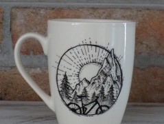 Espresso šálka Bike Pulz