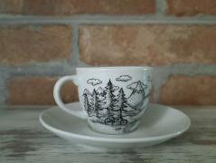 Espresso šálka Bike Pulz