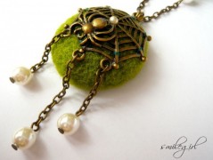 Náušnice s malinovými růžemi