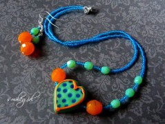 Náušnice s malinovými růžemi