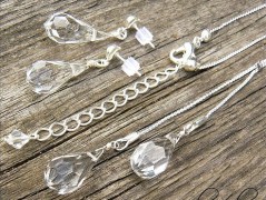 Náušnice s malinovými růžemi