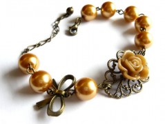 Náušnice s malinovými růžemi