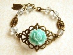 Náušnice s malinovými růžemi