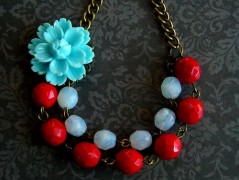 Náušnice s malinovými růžemi